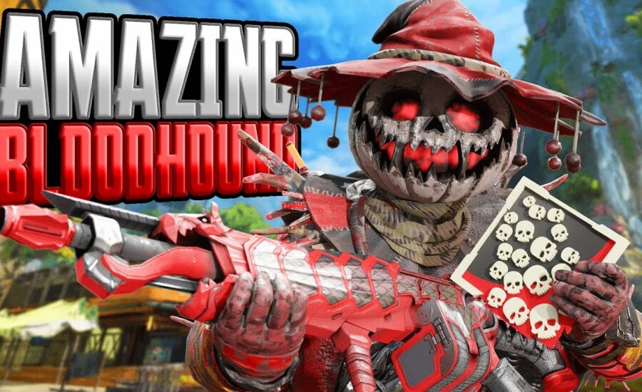 AMAZING Bloodhound 21 KILLS Apex Legends Gameplay Season 19