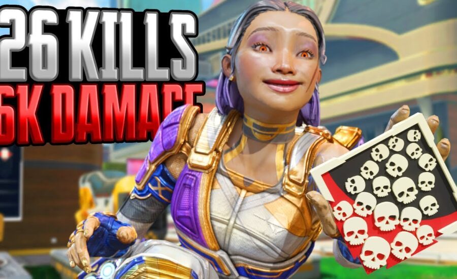 AMAZING Conduit 24 KILLS and 6,000 Damage Apex Legends Gameplay Season 19