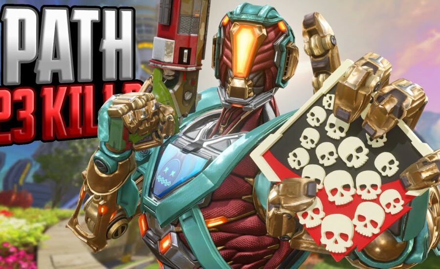 AMAZING Pathfinder 23 KILLS and 4,408 Damage Apex Legends Gameplay Season 19
