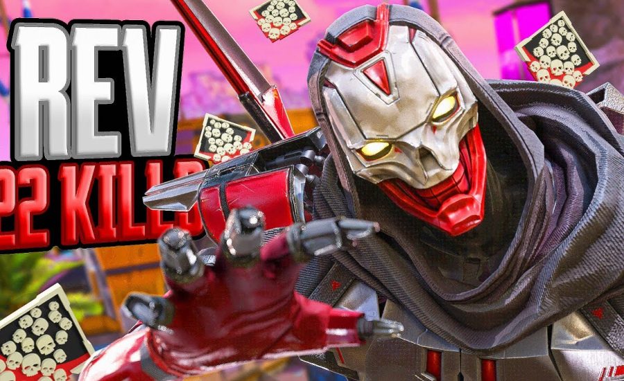 AMAZING Revenant 22 KILLS and 5,128 Damage Apex Legends Gameplay Season 19