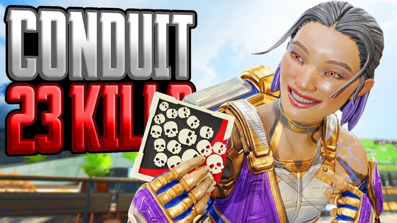 AWESOME Conduit 23 KILLS and 4,600 Damage Apex Legends Gameplay Season 19