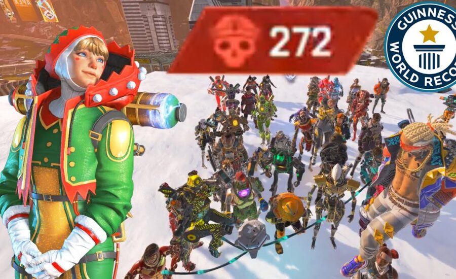Breaking the WORLD RECORD for KILLS in Apex Legends