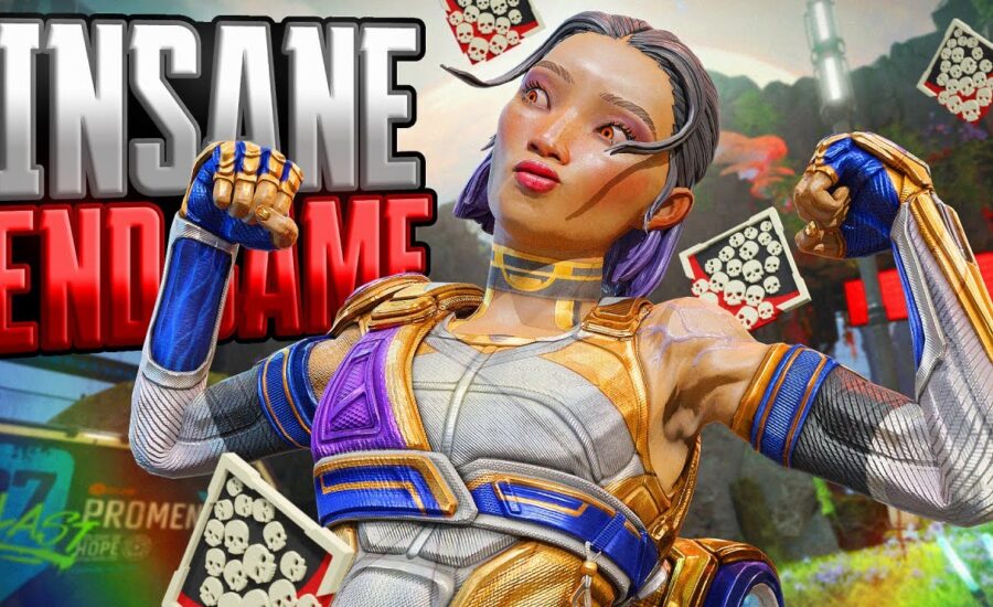 Conduit 21 KILLS and 4,300 Damage INSANE END GAME! Apex Legends Gameplay Season 19