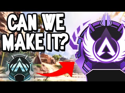 END OF SEASON RANKED! WILL WE HIT MASTERS? (Apex Legends)
