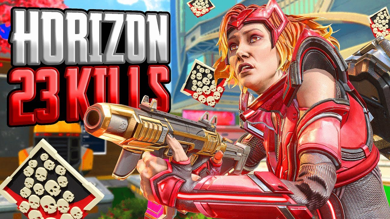 Horizon 23 KILLS and 4,465 Damage Apex Legends Gameplay Season 19