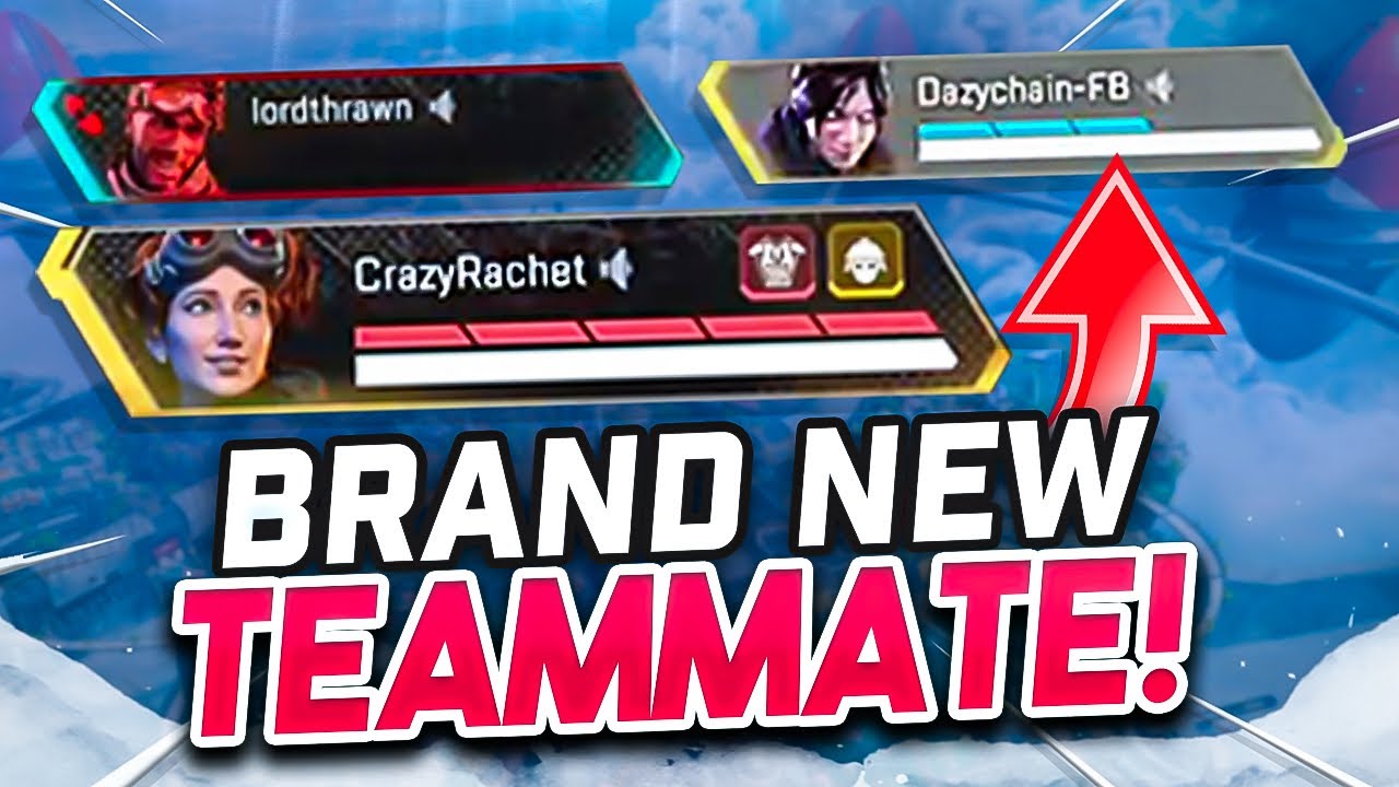 I Got a NEW TEAMMATE.. MID-GAME! (Apex Legends)
