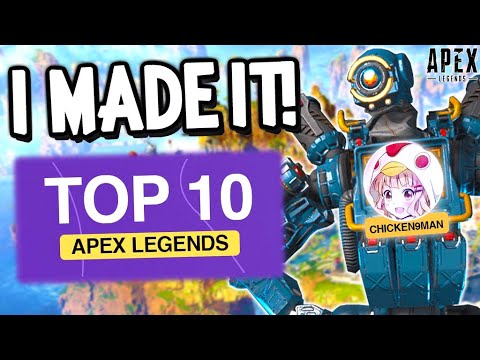 I'M IN THE SOAR TOP 10 FOR APEX LEGENDS!