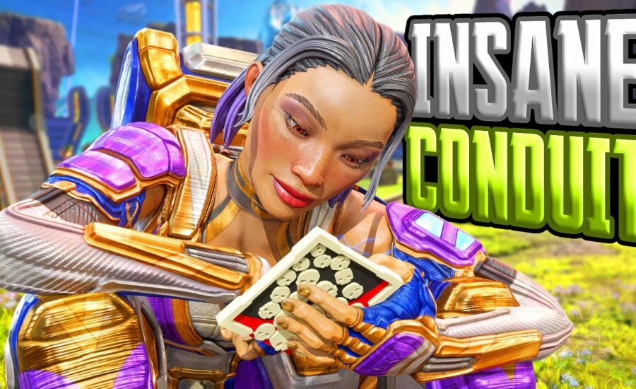INSANE Conduit 26 KILLS and 4,800 Damage Apex Legends Gameplay Season 19