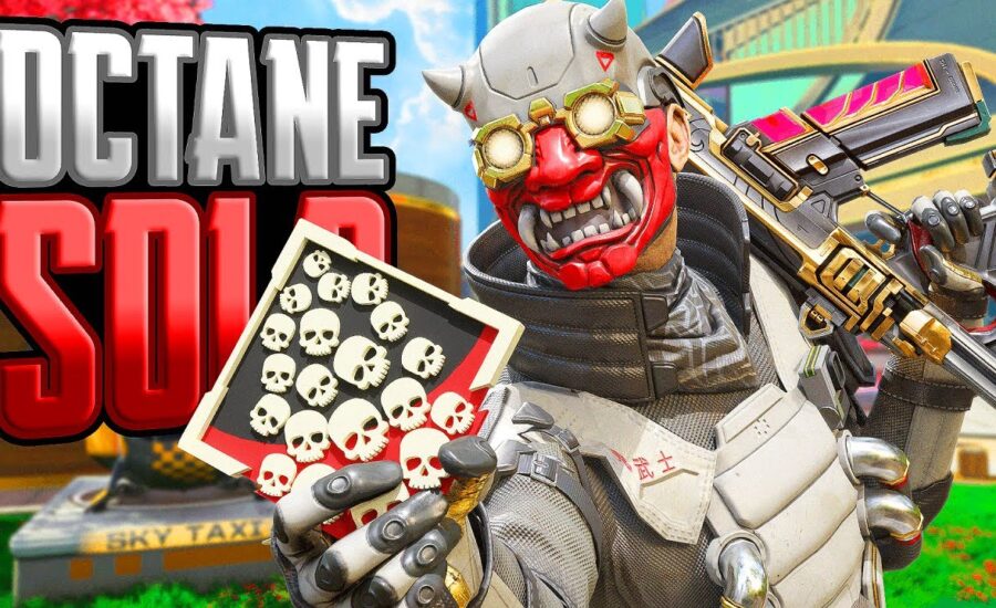 INSANE Octane SOLO and 23 KILLS 4,600 Damage Apex Legends Gameplay Season 19