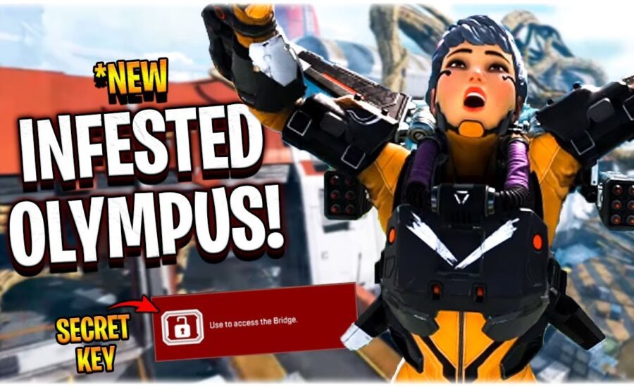 *NEW INFESTED Olympus - ICARUS and OPENING THE LOCKED VAULT!! (Apex Legends Season 9)