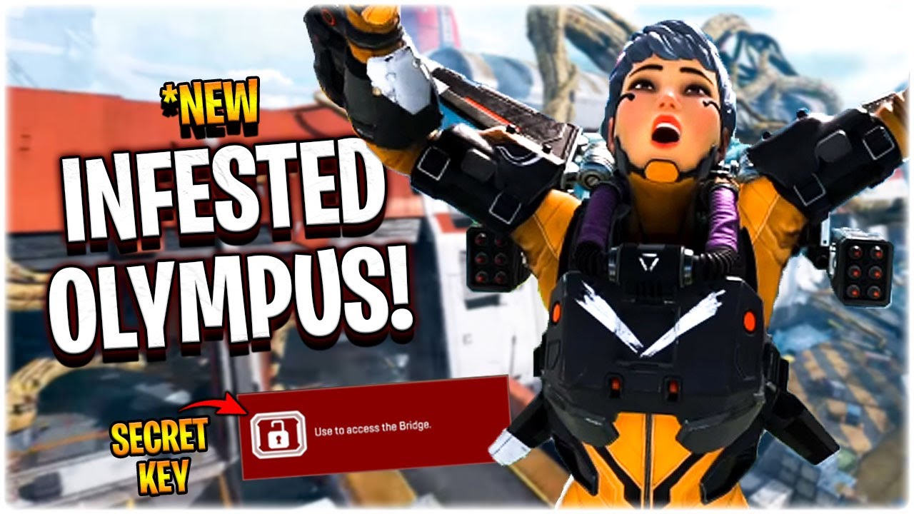 *NEW INFESTED Olympus - ICARUS and OPENING THE LOCKED VAULT!! (Apex Legends Season 9)