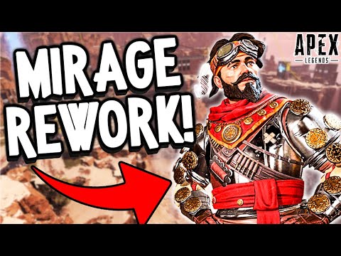 *NEW* MIRAGE GOT REWORKED, HE IS AMAZING! (Apex Legends)