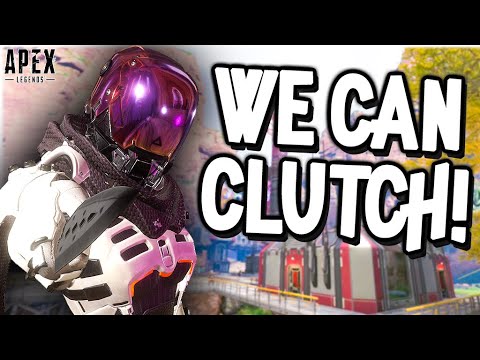 OUR RANDOM QUIT, SO WE HAD TO CLUTCH! (Apex Legends)