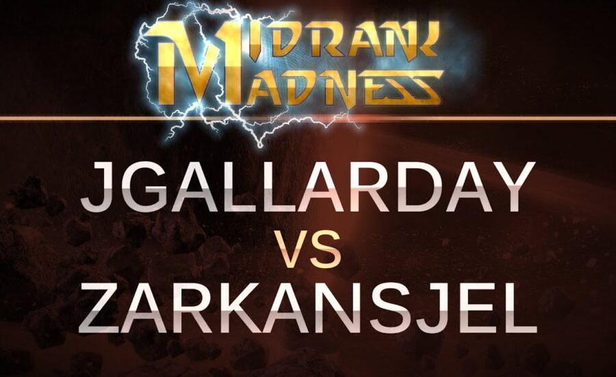 SC2 -- Midrank Madness -- jgallarday (T) v ZarkanSjel (Z) on Frozen Temple