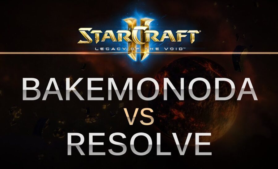 StarCraft 2 - LOTV - Bakemonoda (T) v Resolve (Z) on Ruins of Endion