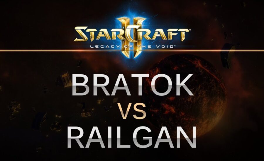 StarCraft 2 - LOTV - BratOK (T) v Railgan (Z) on Ruins of Endion