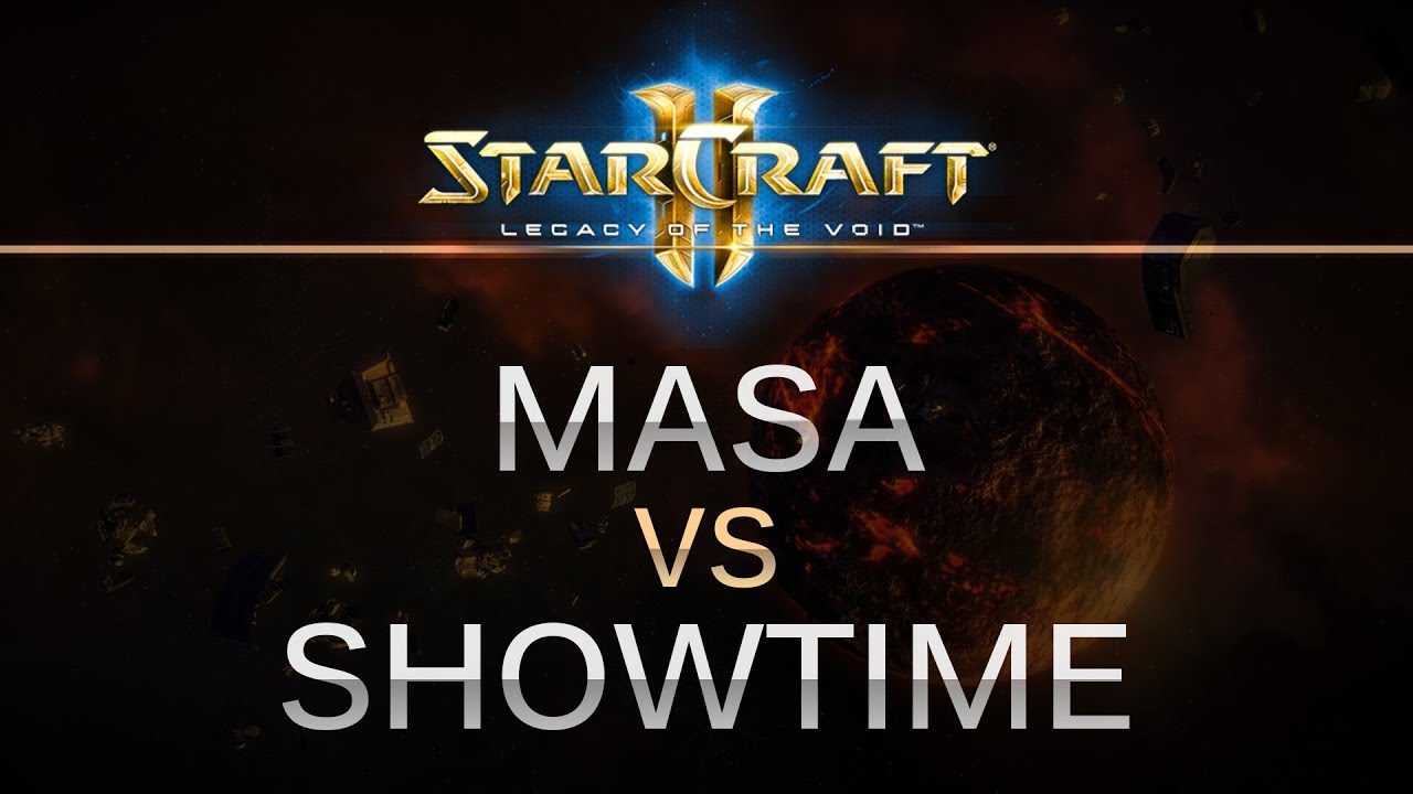 StarCraft 2 - LOTV - MaSa (T) v ShoWTimE (P) on Frozen Temple