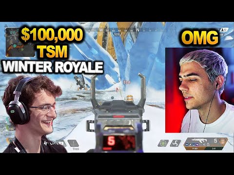 TSM Verhulst wiped TSM Imperialhal's team in $100,000 TSM Winter Royale!! SOLO 10 KILLS!!