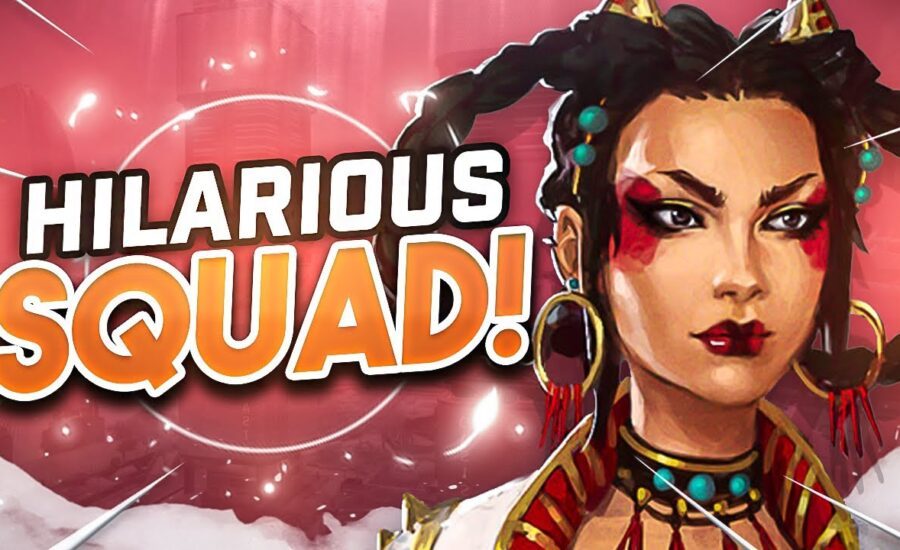 The FUNNIEST SQUAD in Apex Legends!