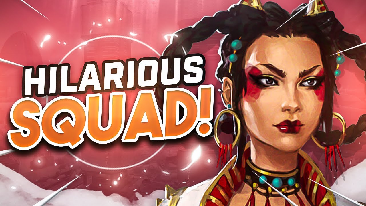 The FUNNIEST SQUAD in Apex Legends!