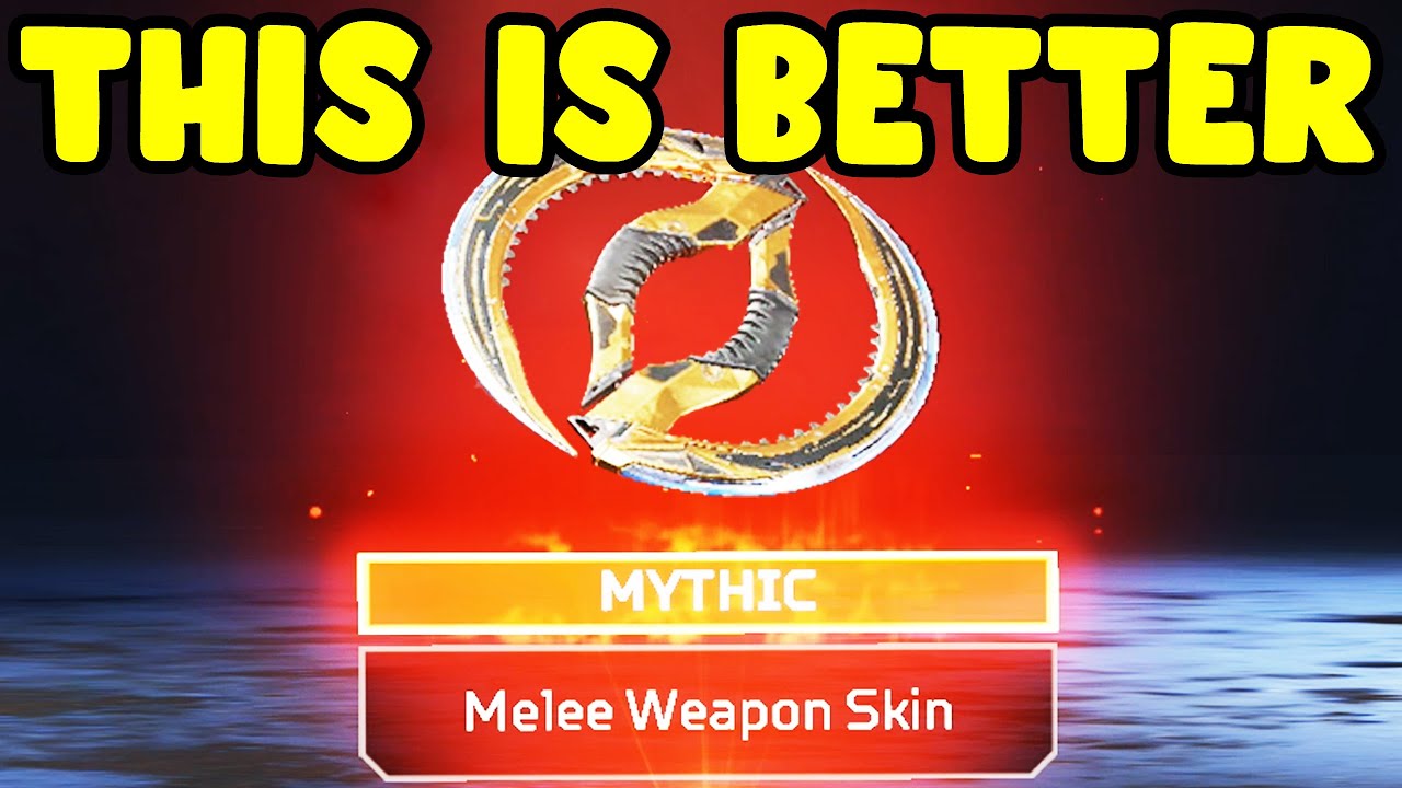 Wraith's Heirloom doesn't have the best animation anymore...