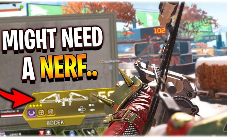 the Bocek Bow is completely fair and balanced.. LOLOL (Apex Legends Season 9)