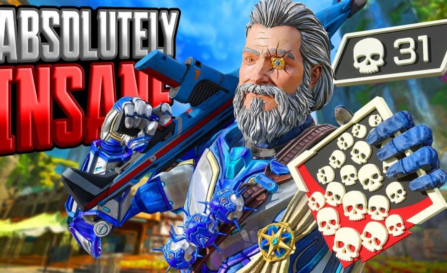 ABSOLUTELY INSANE Fuse 31 KILLS and 6,834 Damage Apex Legends Gameplay Season 19