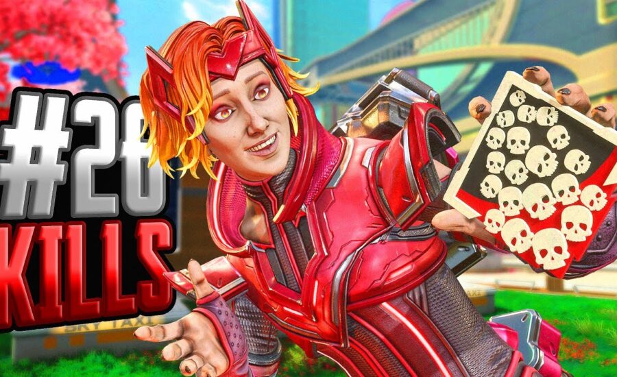 AMAZING Horizon 26 KILLS and 4,600 Damage Apex Legends Gameplay Season 19