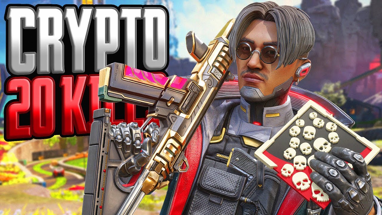 Crypto 21 KILLS in a One Game Apex Legends Gameplay Season 19