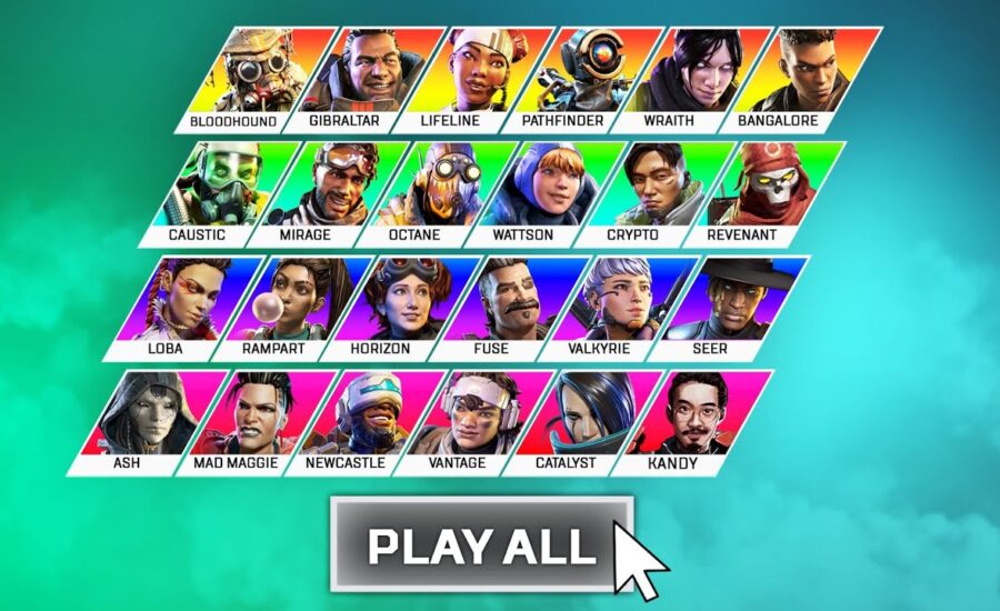 I Won with Every Legend in Apex