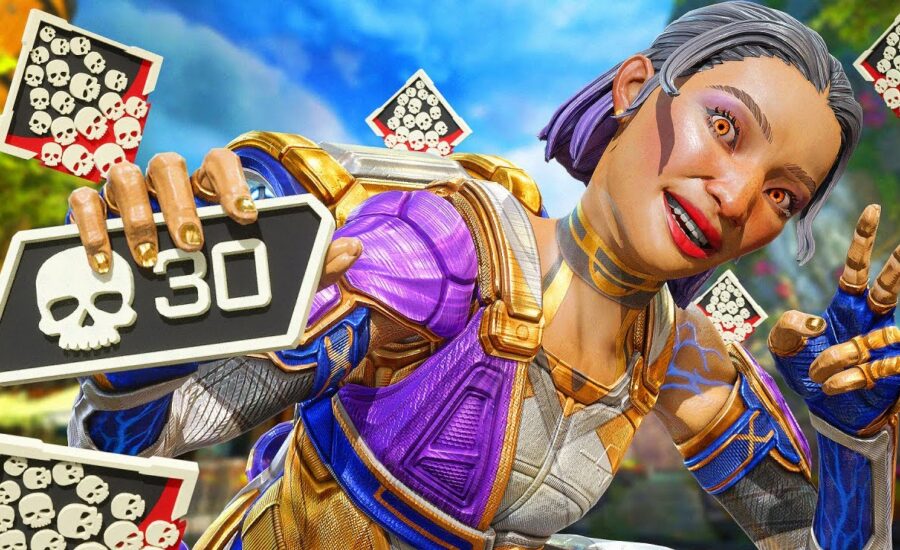 INSANE Conduit 30 KILLS and 6,600 Damage Apex Legends Gameplay Season 19