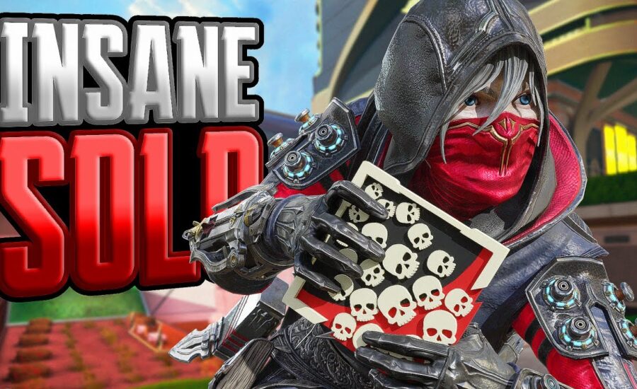 INSANE Wraith SOLO 20 KILLS and 4K Damage? Apex Legends Gameplay Season 19