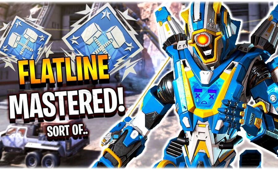 I've MASTERED the recoil control on the flatline.. SORT OF.. (Apex Legends Season 8)