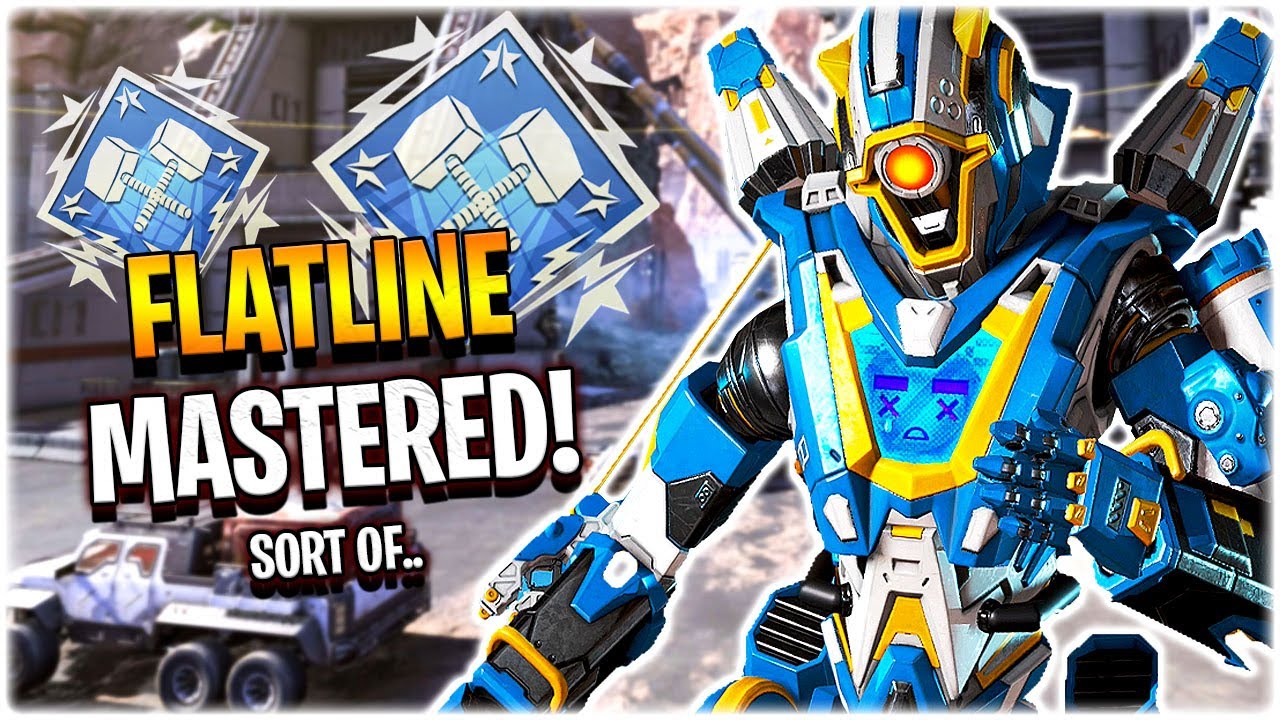 I've MASTERED the recoil control on the flatline.. SORT OF.. (Apex Legends Season 8)