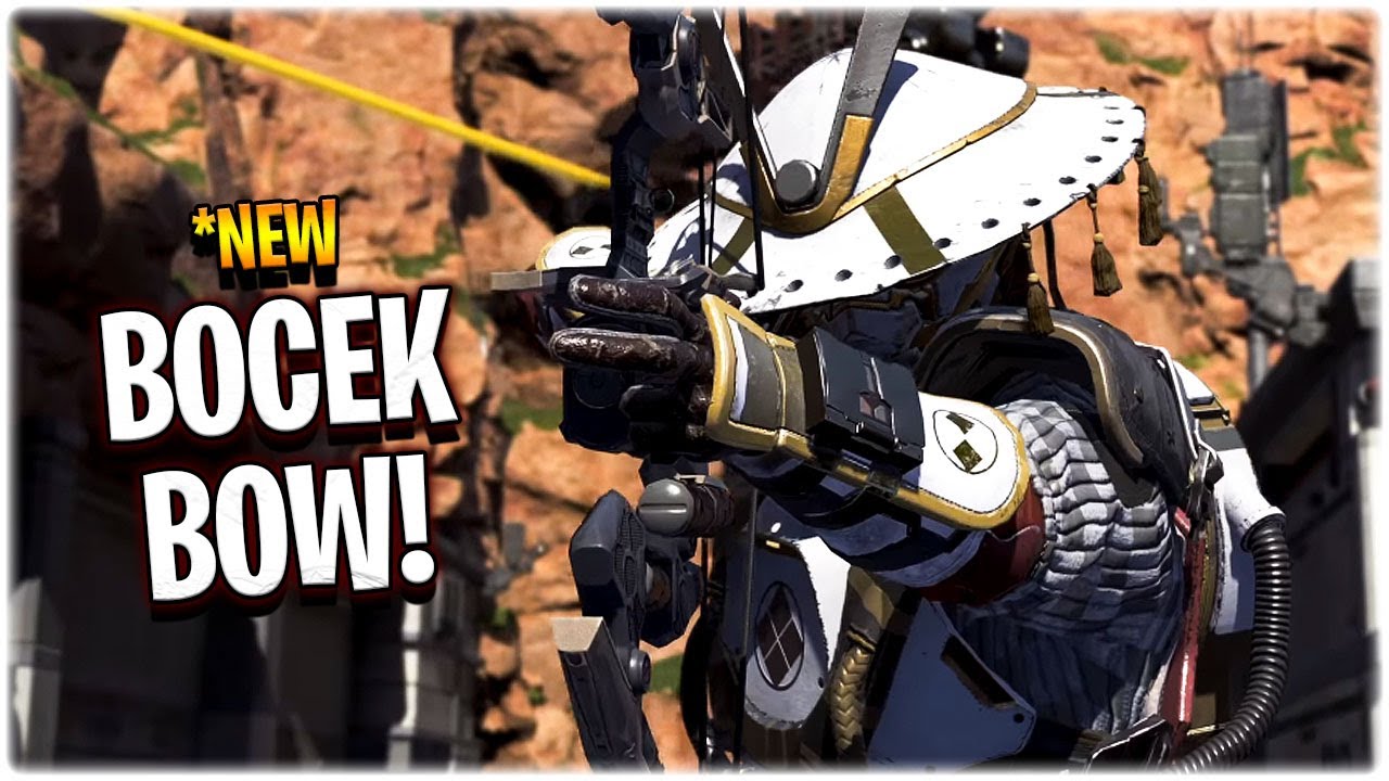 *NEW BOCEK BOW GAMEPLAY!! (Apex Legends Season 9)