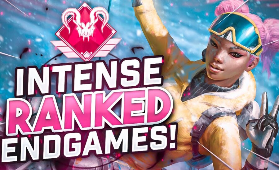 Ranked ENDGAMES ARE SO FUN! (Apex Legends)