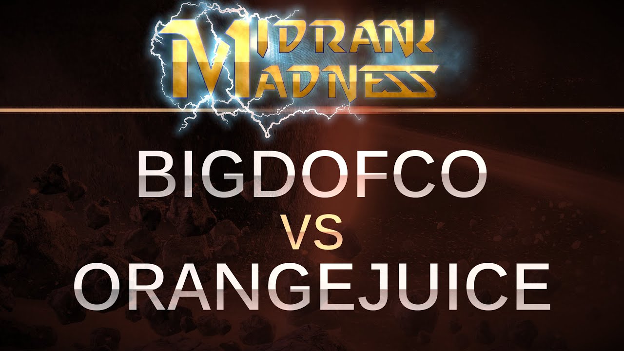SC2 -- Midrank Madness -- BigDofCO (Z) v OrangeJuice (Z) on Ruins of Endion