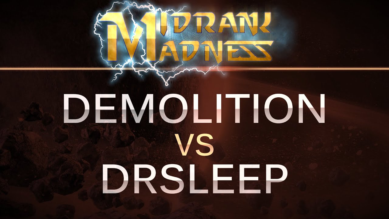 SC2 -- Midrank Madness -- DeMolition (T) v DrSleep (P) on Ulrena