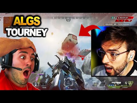 Snip3down team vs Nickmercs team in algs tournament!! DALTOOSH WATCH PARTY
