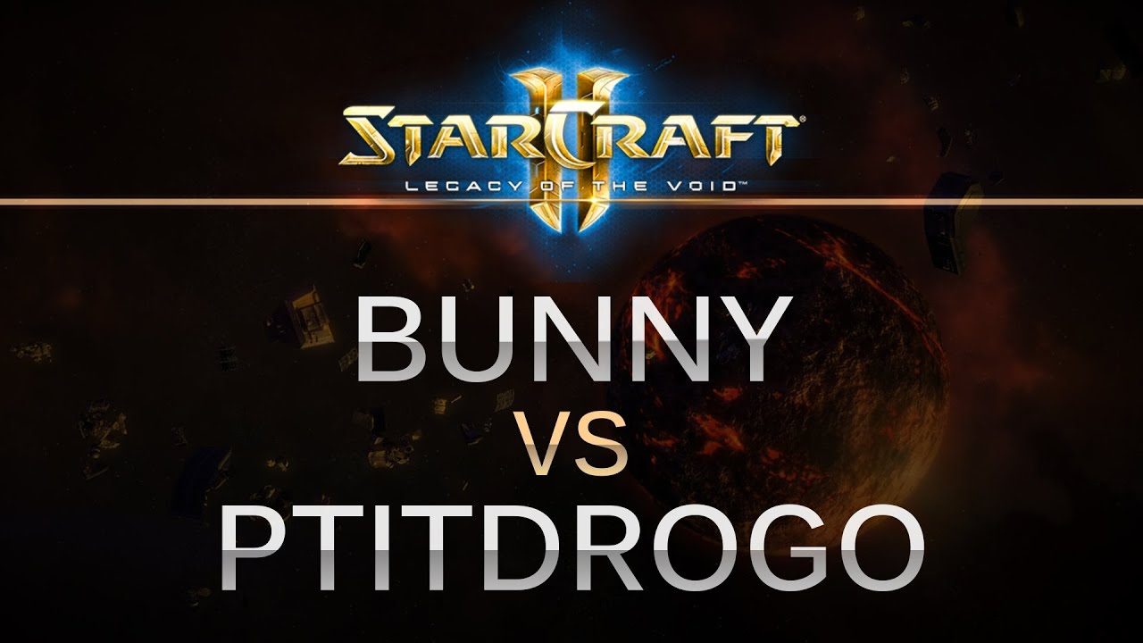 StarCraft 2 - LOTV - Bunny (T) v PtitDrogo (P) on Frozen Temple
