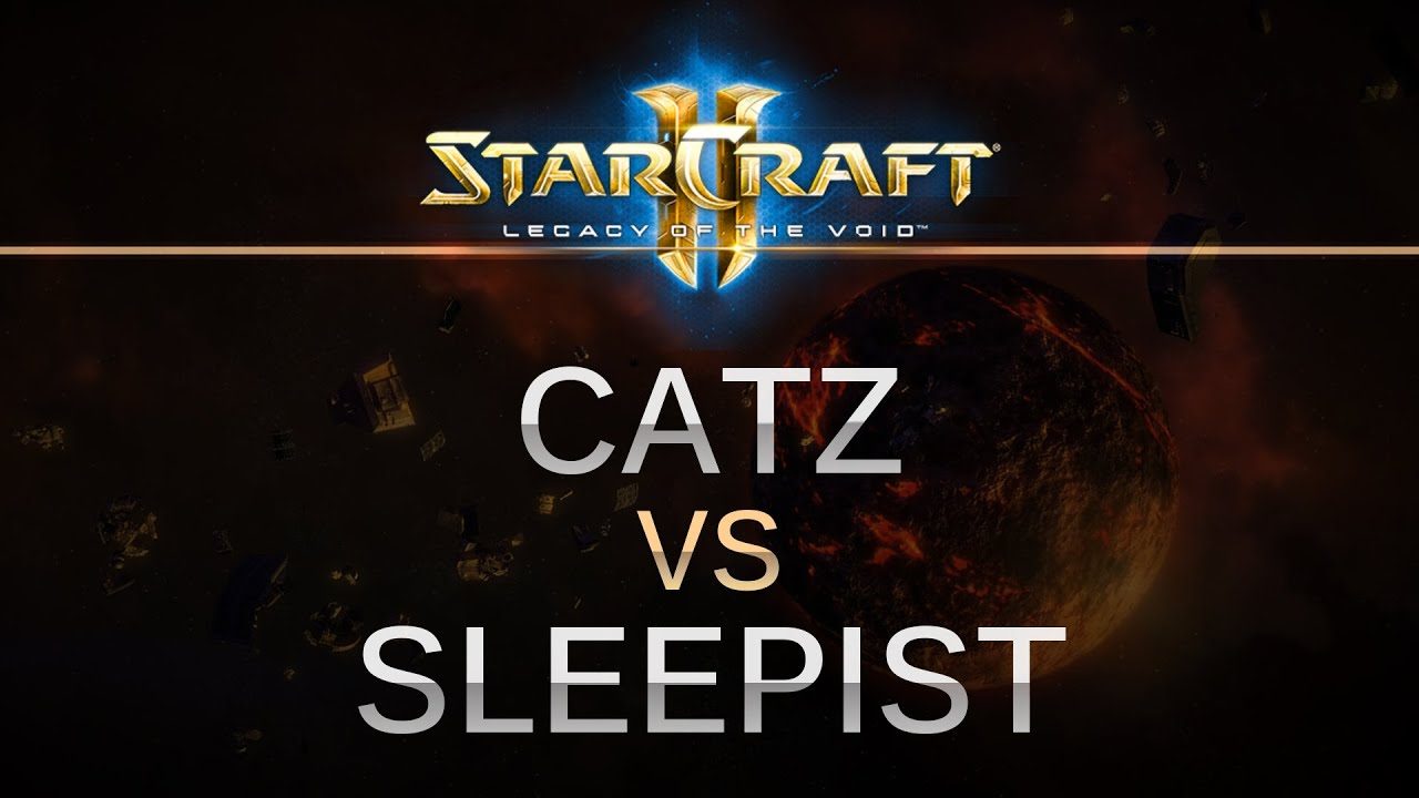 StarCraft 2 -- LOTV -- CatZ (Z) v sLeepisT (T) on Dusk Towers