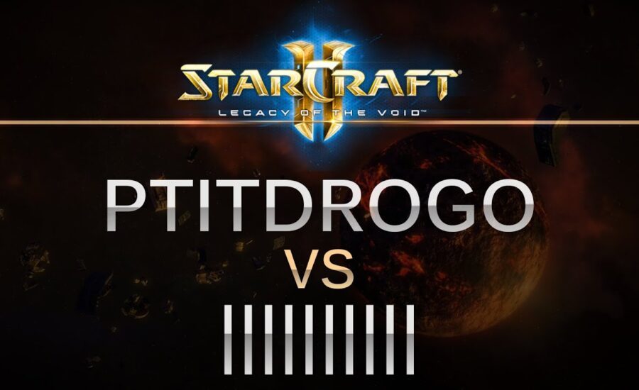 StarCraft 2 - LOTV - PtitDrogo (P) v |||||||||| (P) on Frozen Temple