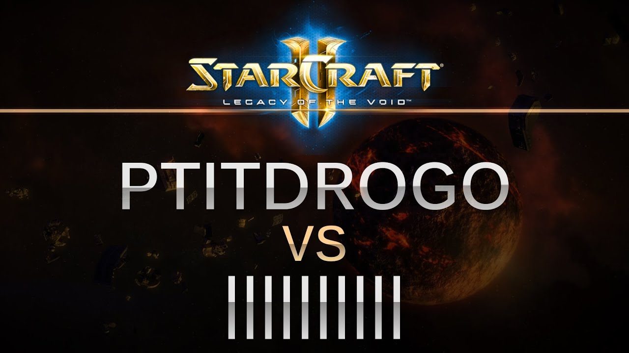 StarCraft 2 - LOTV - PtitDrogo (P) v |||||||||| (P) on Frozen Temple