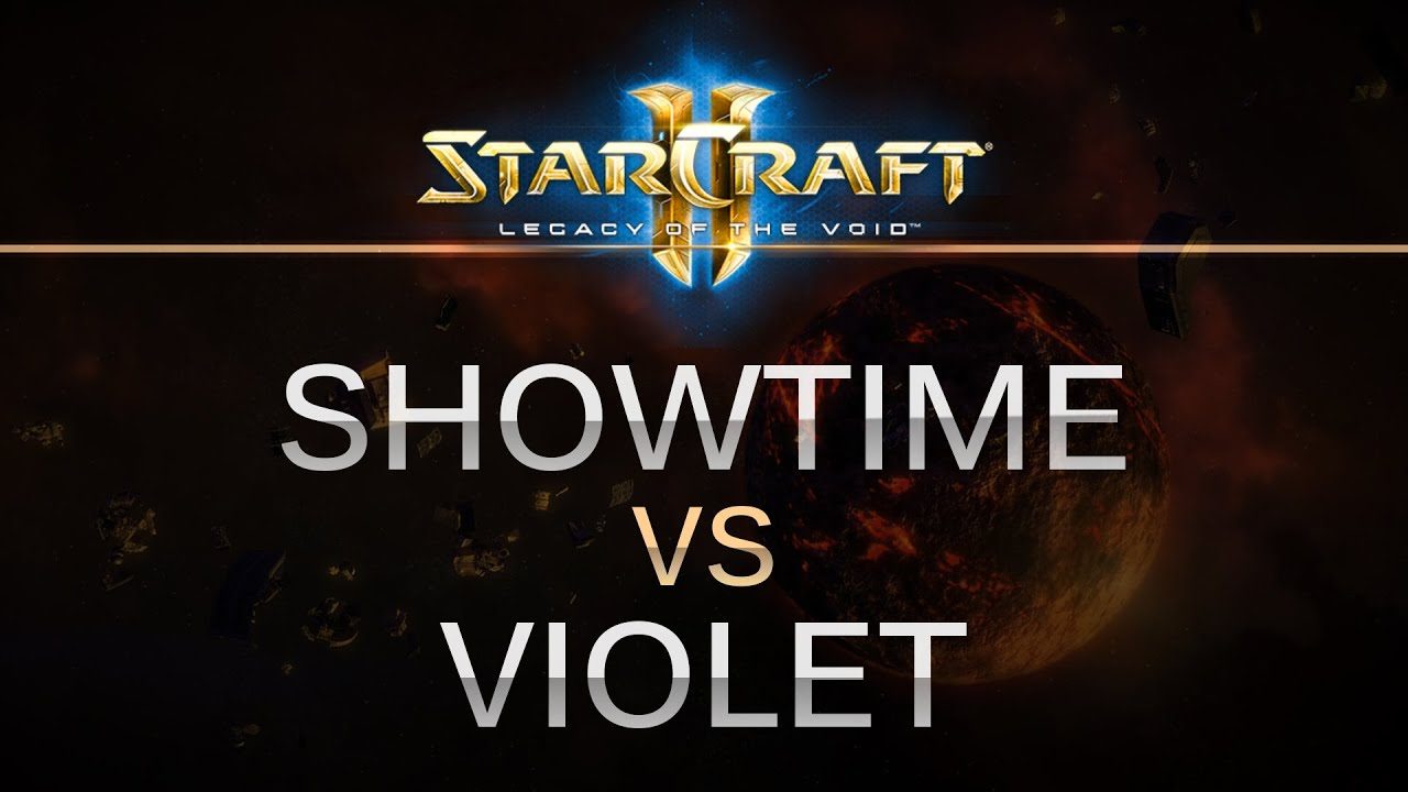 StarCraft 2 - LOTV - ShoWTimE (P) viOlet (Z) on Frozen Temple