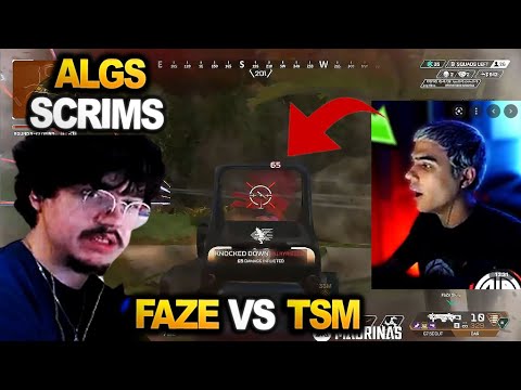 TSM Imperialhal team vs ( OLD TSM ) Albralelie in algs scrims!! WHO IS BETTER ?!
