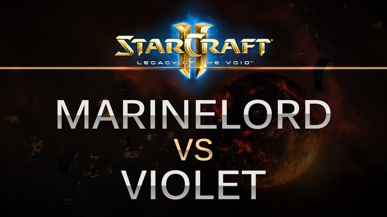 StarCraft 2 - LOTV - MarineLorD (T) v viOLet (Z) on Lerilak Crest