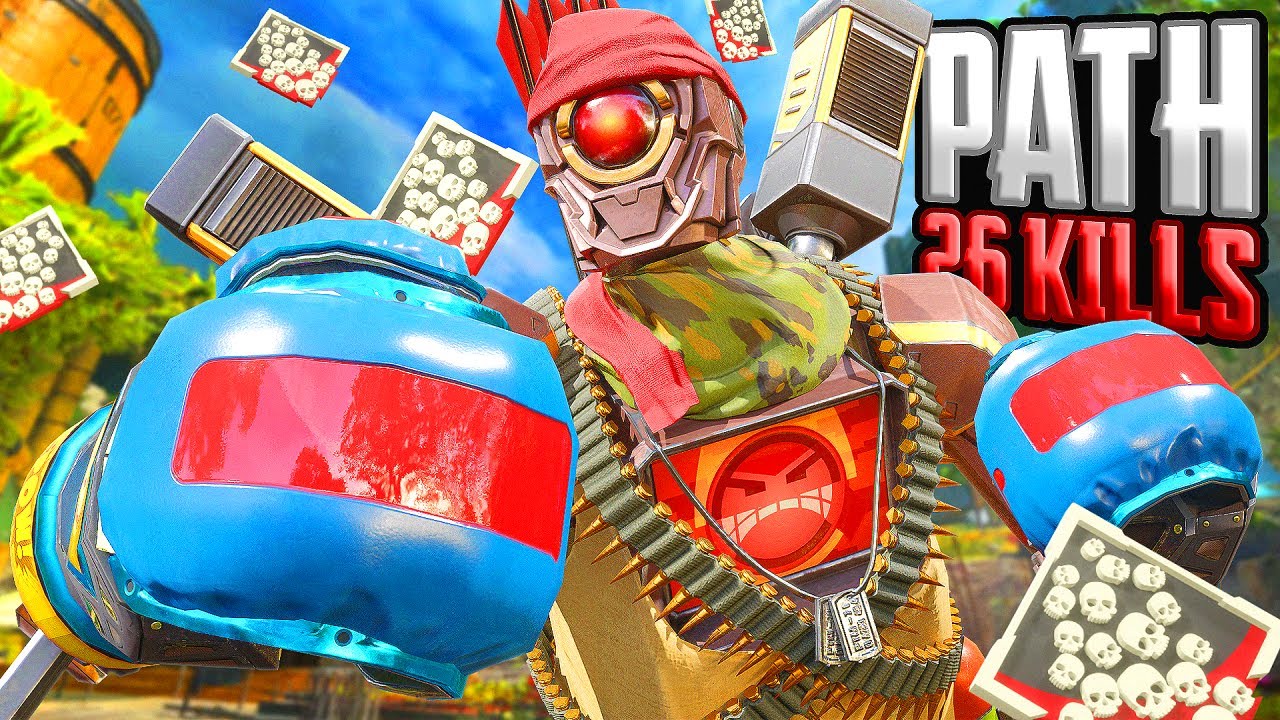 AWESOME Pathfinder 26 KILLS and 4,700 Damage Apex Legends Gameplay Season 19