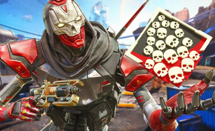 AWESOME Revenant 23 KILLS and 5,500 Damage Apex Legends Gameplay Season 19
