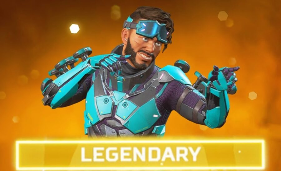 BLUE MIRAGE (haha lol its blue and i fly haha) in apex legends