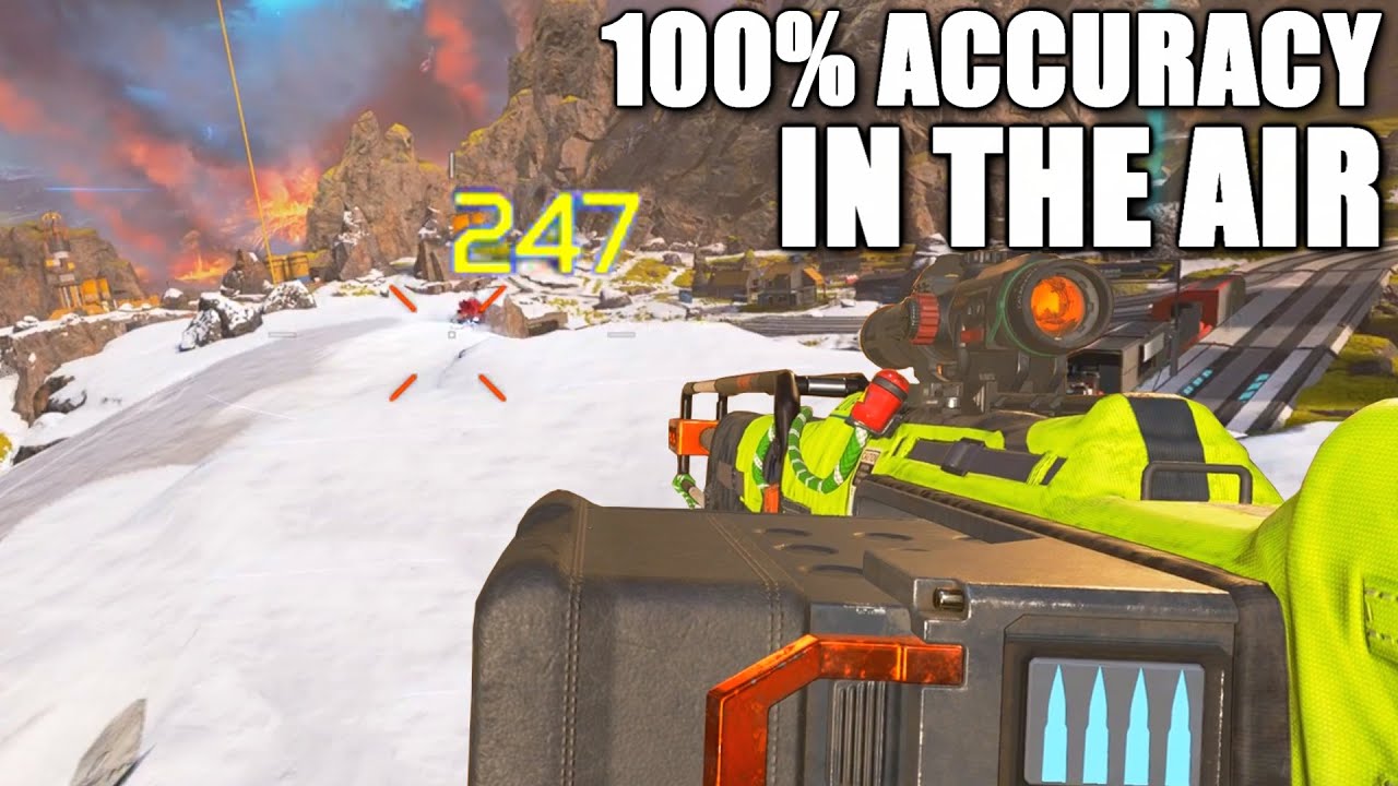 How to be 100% ACCURATE in the AIR (trickshots included) in Apex Legends